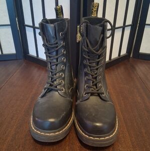 Dr. Martens Black ‘Drench’ Rain Boots